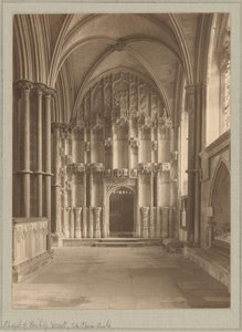 [Cattedrale di Ely, Cappella del Vescovo] da Frederick H. Evans
