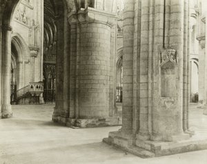 Cattedrale di Ely: Ottagono al coro dalla navata nord da Frederick Henry Evans