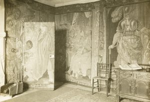 Kelmscott Manor: Nella sala degli arazzi
