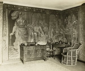 Kelmscott Manor: Nella sala degli arazzi da Frederick H. Evans