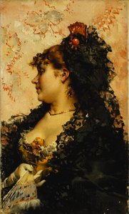 Una bellezza spagnola da Frederick Hendrick Kaemmerer