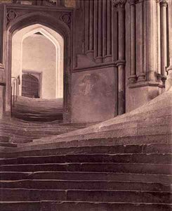 I gradini della Cattedrale di Wells