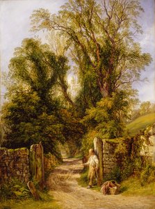 Uno scorcio di Wharfdale, Yorkshire da Frederick Henry Henshaw