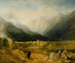 Sarzana, Nord Italia, 1837-1840 da Frederick Henry Henshaw