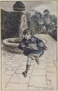 Illustrazione per They di Rudyard Kipling (litografia a colori)