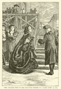 La Signora Macleod Andò alla Sua Esecuzione Vestita con una Tunica Nera da Frederick Henry Townsend