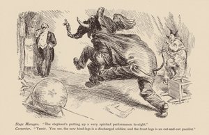 Elefante da pantomima da Frederick Henry Townsend