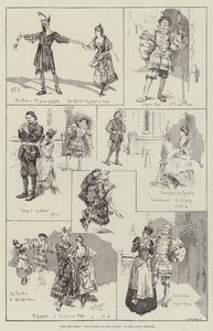 La Nuova Opera, The Yeomen of the Guard, al Savoy Theatre da Frederick Henry Townsend