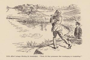 "Zio, lo pronunciano Ricoshaying o Ricochetting?" da Frederick Henry Townsend