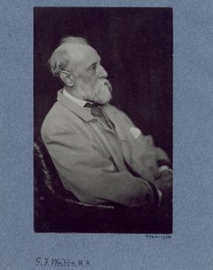 Ritratto di George Frederick Watts (1817-1904) da Frederick Hollyer