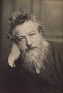 Ritratto di William Morris da Frederick Hollyer