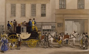 Il Blenheim, Partenza dall