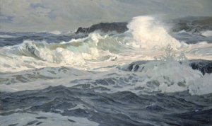 Vento di sud-ovest, St. Ives, 1907 da Frederick Judd Waugh