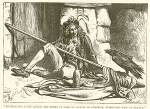 Illustrazione per Barnaby Rudge da Frederick L. Bernard