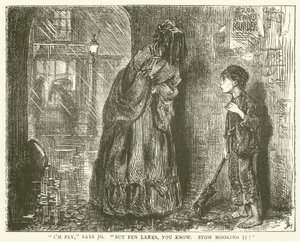 Illustrazione per Casa Desolata da Frederick L. Bernard