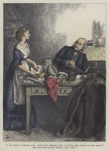 Illustrazione per Martin Chuzzlewit da Frederick L. Bernard