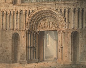 La Porta Ovest, Cattedrale di Rochester, Kent