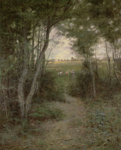 Il Bush vicino a Heidelberg, Melbourne, 1898 da Frederick McCubbin