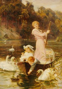Una giornata sul fiume da Frederick Morgan