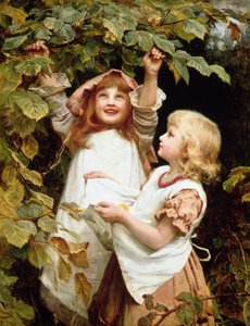 Raccogliendo Noci da Frederick Morgan