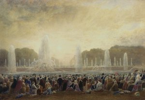 Le fontane di Versailles da Frederick Nash
