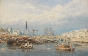 La Senna con Notre Dame da Frederick Nash