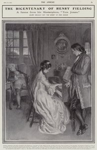 Una scena da Tom Jones di Henry Fielding da Frederick Pegram