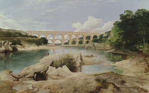 Il Pont du Gard, 1862 da Frederick Richard Lee