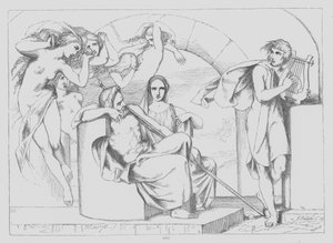John Milton, Il Penseroso da Frederick Richard Pickersgill