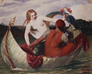 La Barca di Perle, c.1845 da Frederick Richard Pickersgill