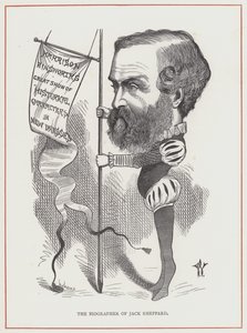 Harrison Ainsworth, biografo di Jack Sheppard da Frederick Waddy