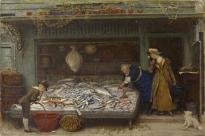 Negozio di pescivendolo, 1873