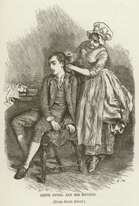 Denis Duval e sua madre da Frederick Walker