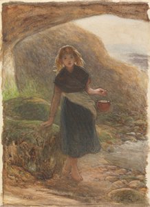 La raccoglitrice di cozze da Frederick Walker