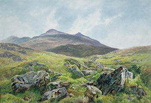 Paesaggio, Snowdon da Frederick William Hayes