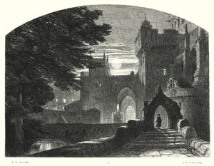 Childe Harold di Lord Byron, Canto I, Stanza 7 (incisione) da Frederick William Hulme
