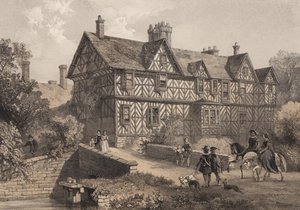 Pitchford Hall, Shropshire da Frederick William Hulme
