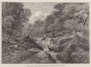 Il Strid, Wharfdale, Yorkshire da Frederick William Hulme