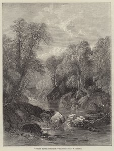 Paesaggio fluviale gallese da Frederick William Hulme