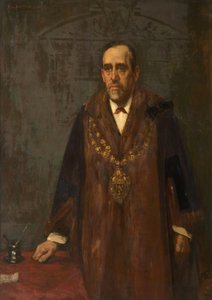 Ritratto di Jackson Brierley, 1898-99 circa (olio su tela) da Frederick William Jackson
