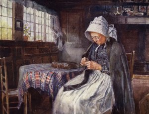 Cottage di Ann Hathaway, interno da Frederick William Newton Whitehead