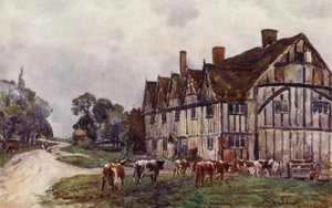 Casa a Cinque Frontoni, Long Itchington da Frederick William Newton Whitehead