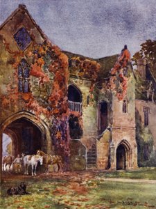 Il vecchio portale, Stoneleigh Abbey da Frederick William Newton Whitehead