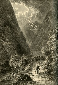 Sinking Run, Sopra Tyrone, 1874 da Frederick William Quartley