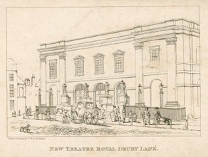 Nuovo Teatro Reale, Drury Lane, Londra da Frederick Wilton Litchfield Stockdale