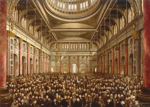 Interno della Borsa di Manchester
