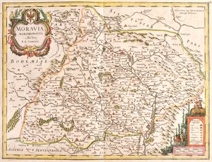 Repubblica Ceca orientale da Frederick de Wit