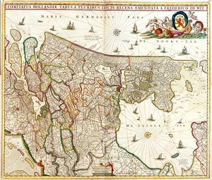 Mappa della Contea d