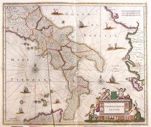 Molise, Campania, Calabria, Basilicata, Apulia , Italy da Frederick de Wit