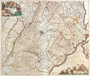 Utrecht, Olanda Settentrionale, Limburgo, Gheldria, Paesi Bassi da Frederick de Wit